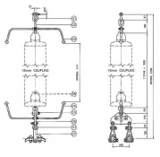 Foto High Voltage Power String Set 5 jumper_suspension_string_for_double