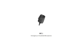 Emergency and Handheld Microphone