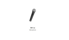 Unidirectional Handheld Microphone Supercardioid