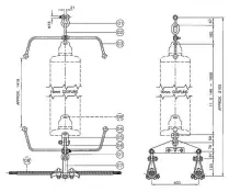 Foto High Voltage Power String Set 6 suspension_string_for_double_conductor