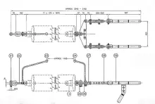 Foto High Voltage Power String Set 8 tension_string_for_double_cond