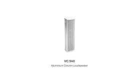 40W Weatherproof Aluminium Column Speaker